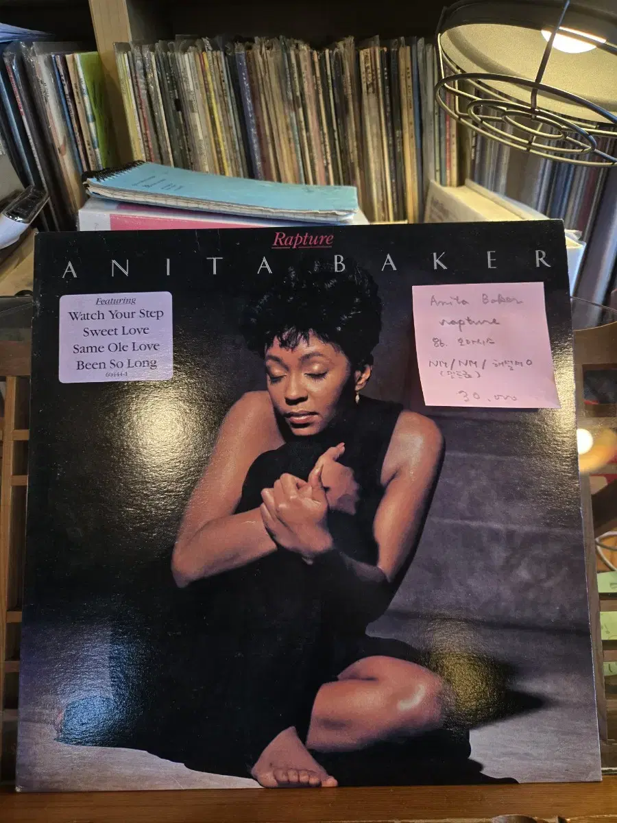 Anita Baker.rapture.86.오아시스.민트급lp